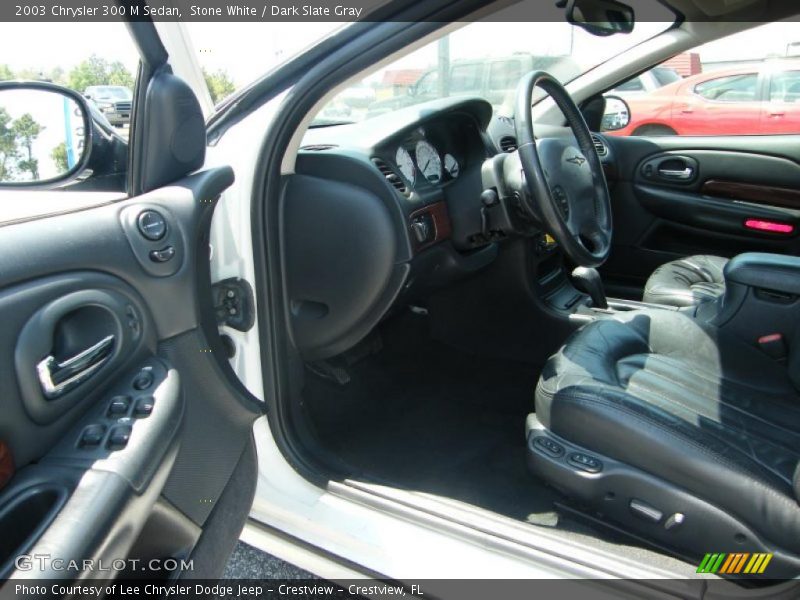 Stone White / Dark Slate Gray 2003 Chrysler 300 M Sedan