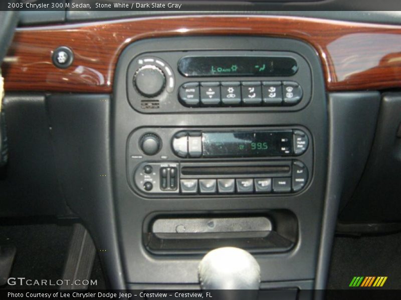 Stone White / Dark Slate Gray 2003 Chrysler 300 M Sedan