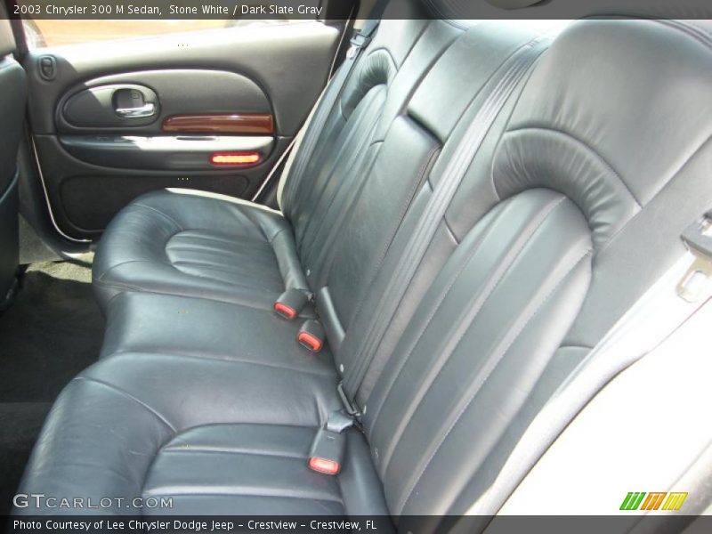Stone White / Dark Slate Gray 2003 Chrysler 300 M Sedan