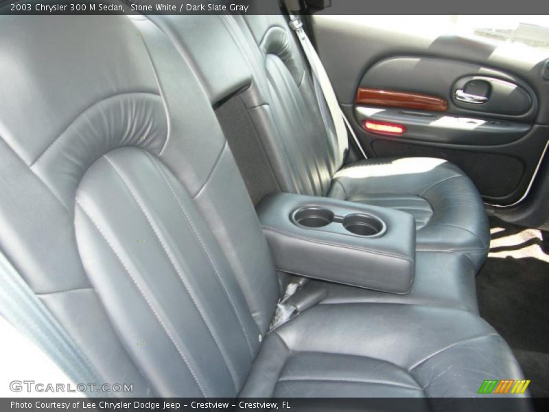 Stone White / Dark Slate Gray 2003 Chrysler 300 M Sedan