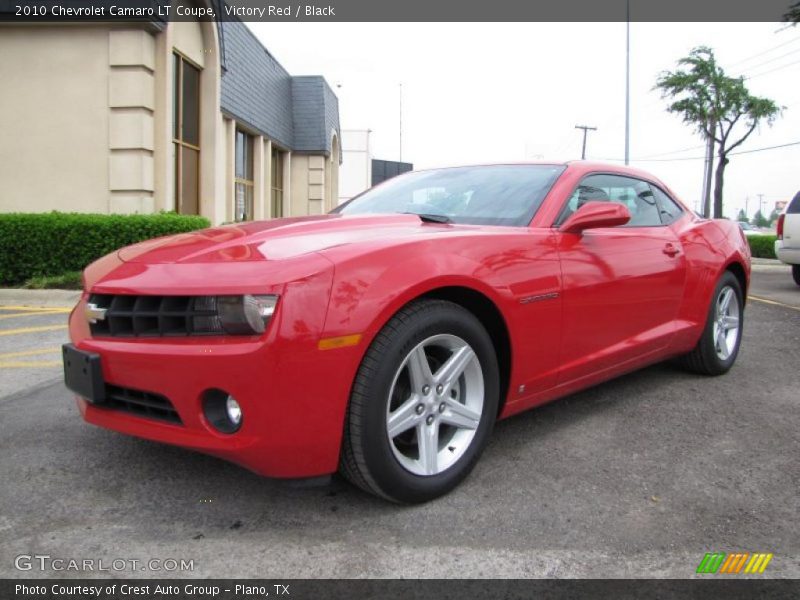 Victory Red / Black 2010 Chevrolet Camaro LT Coupe