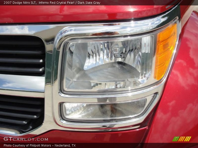 Inferno Red Crystal Pearl / Dark Slate Gray 2007 Dodge Nitro SLT