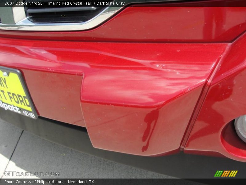 Inferno Red Crystal Pearl / Dark Slate Gray 2007 Dodge Nitro SLT