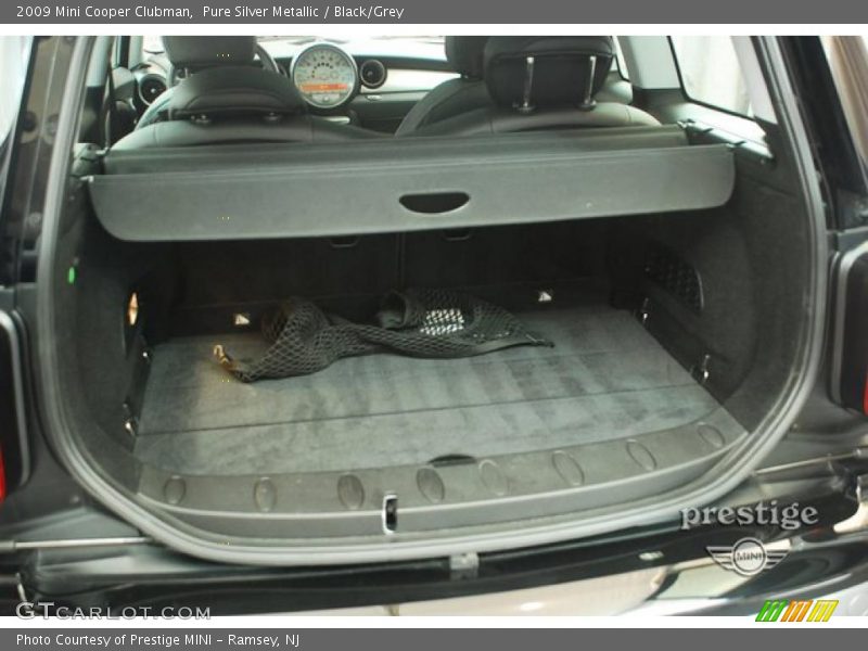 Pure Silver Metallic / Black/Grey 2009 Mini Cooper Clubman