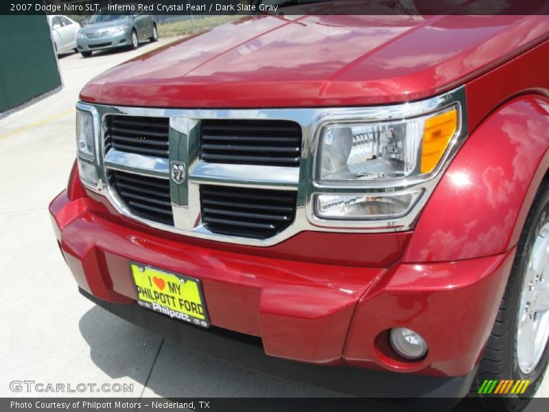 Inferno Red Crystal Pearl / Dark Slate Gray 2007 Dodge Nitro SLT