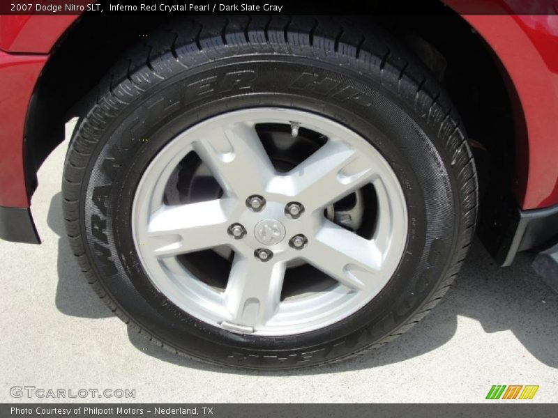 Inferno Red Crystal Pearl / Dark Slate Gray 2007 Dodge Nitro SLT