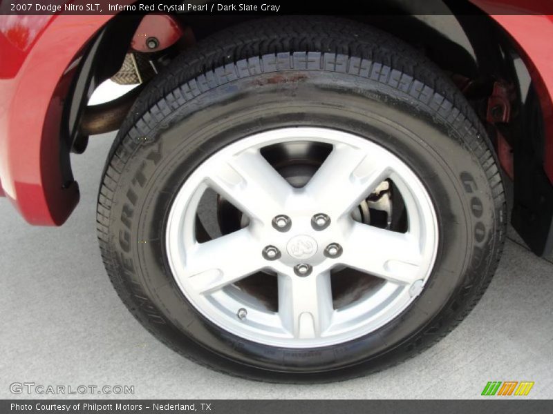 Inferno Red Crystal Pearl / Dark Slate Gray 2007 Dodge Nitro SLT