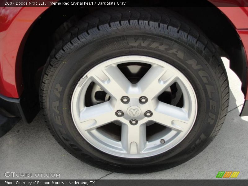 Inferno Red Crystal Pearl / Dark Slate Gray 2007 Dodge Nitro SLT