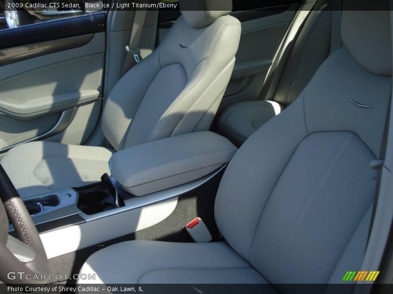 Black Ice / Light Titanium/Ebony 2009 Cadillac CTS Sedan