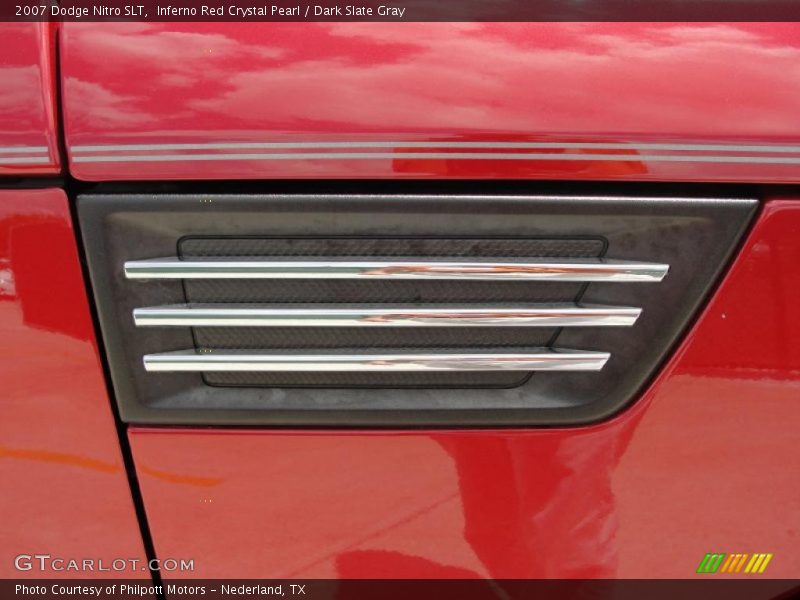 Inferno Red Crystal Pearl / Dark Slate Gray 2007 Dodge Nitro SLT