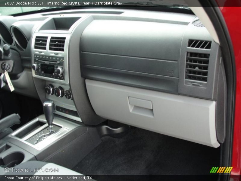 Inferno Red Crystal Pearl / Dark Slate Gray 2007 Dodge Nitro SLT
