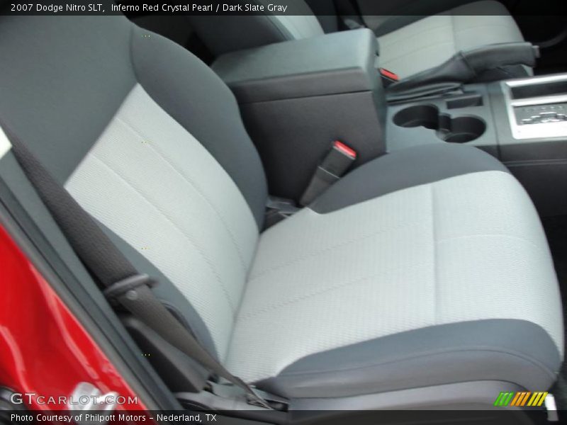 Inferno Red Crystal Pearl / Dark Slate Gray 2007 Dodge Nitro SLT