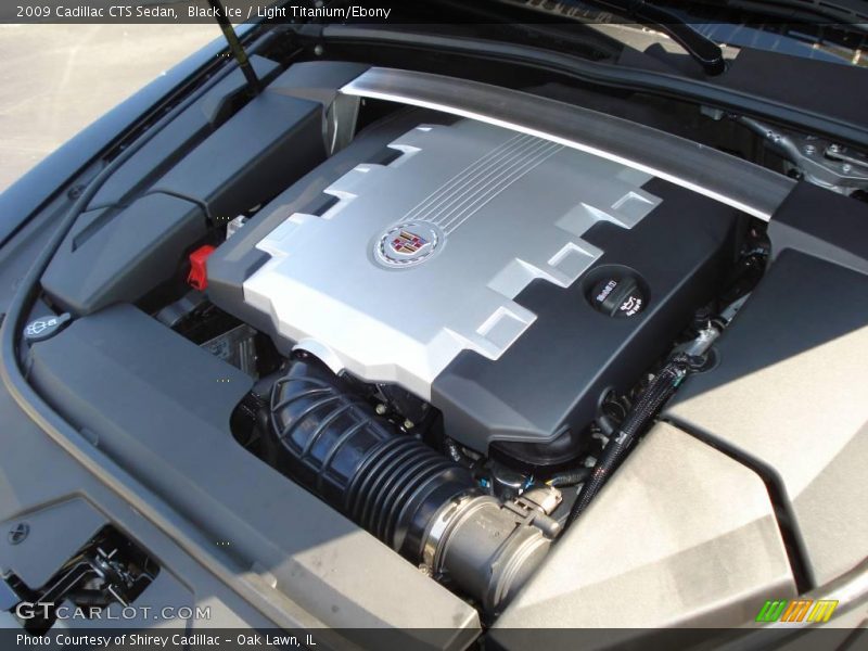 Black Ice / Light Titanium/Ebony 2009 Cadillac CTS Sedan