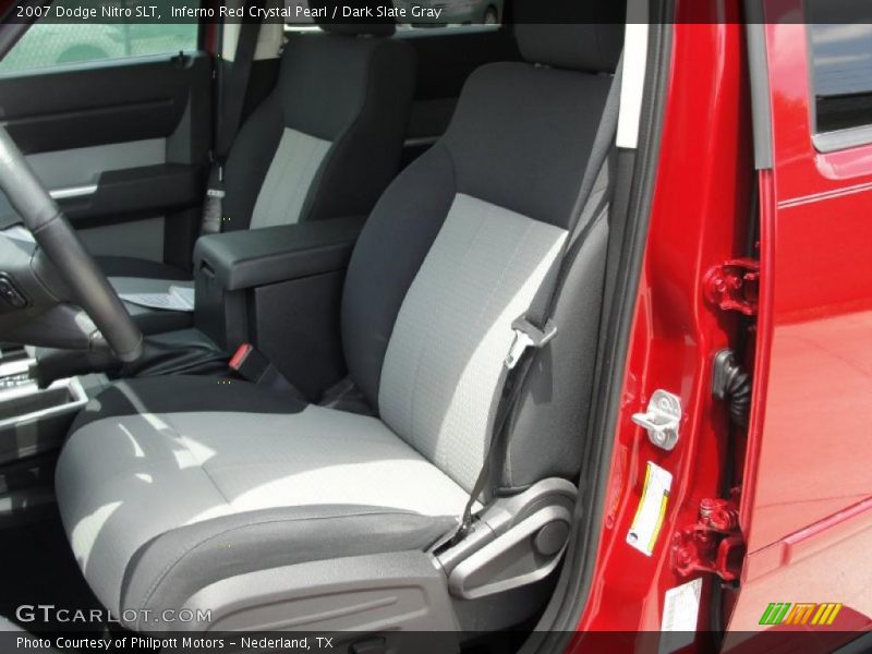 Inferno Red Crystal Pearl / Dark Slate Gray 2007 Dodge Nitro SLT