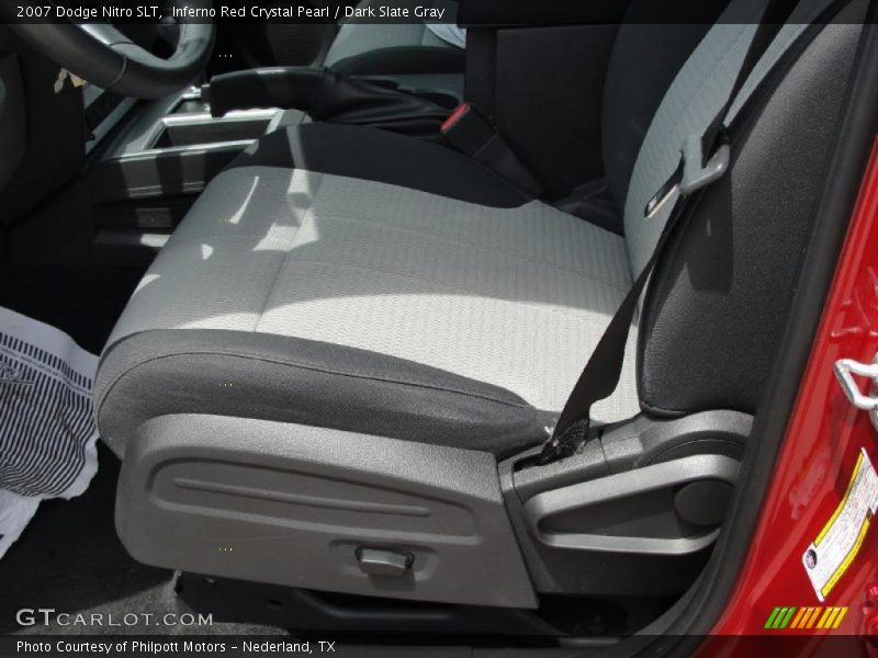 Inferno Red Crystal Pearl / Dark Slate Gray 2007 Dodge Nitro SLT