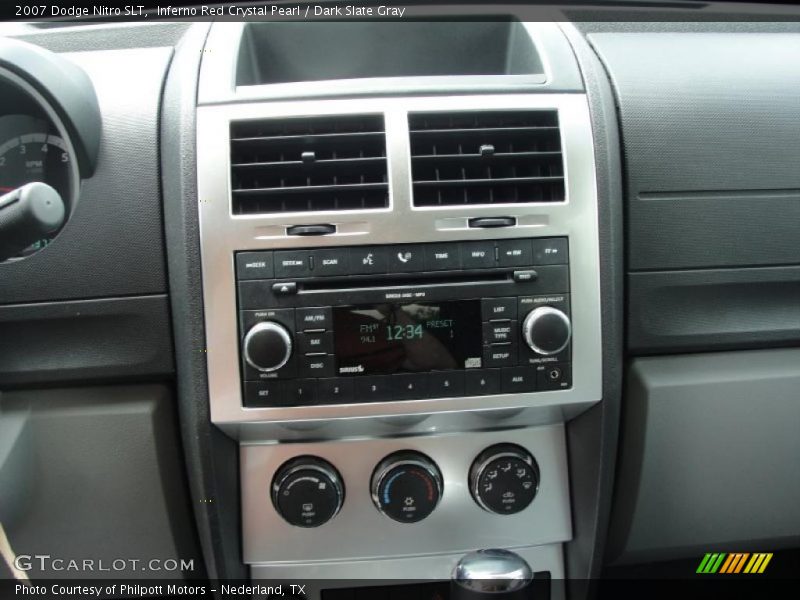 Inferno Red Crystal Pearl / Dark Slate Gray 2007 Dodge Nitro SLT