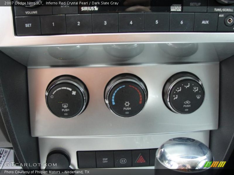 Inferno Red Crystal Pearl / Dark Slate Gray 2007 Dodge Nitro SLT