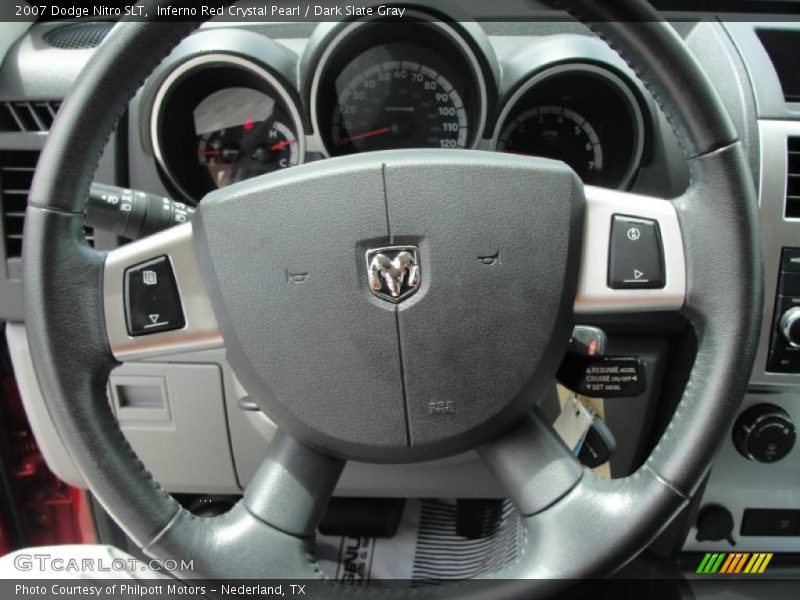 Inferno Red Crystal Pearl / Dark Slate Gray 2007 Dodge Nitro SLT