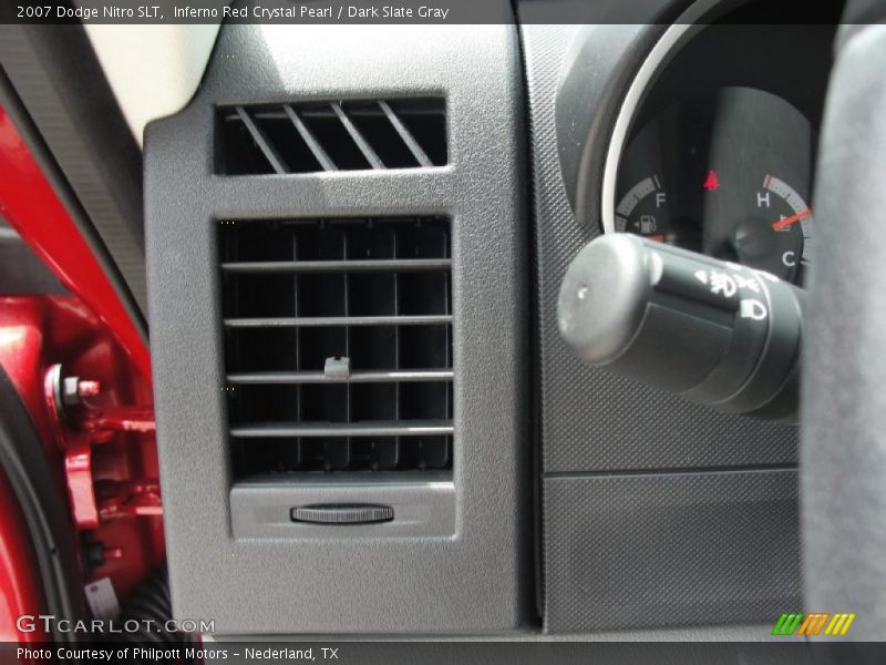 Inferno Red Crystal Pearl / Dark Slate Gray 2007 Dodge Nitro SLT