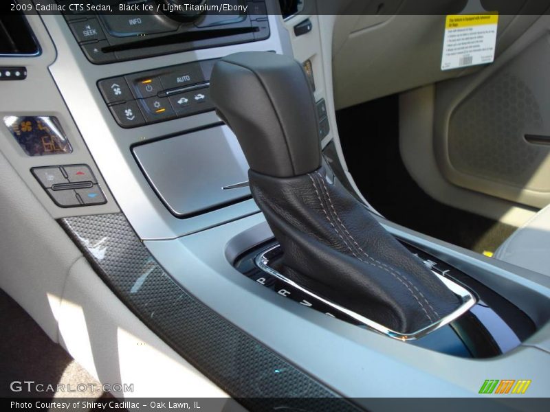 Black Ice / Light Titanium/Ebony 2009 Cadillac CTS Sedan