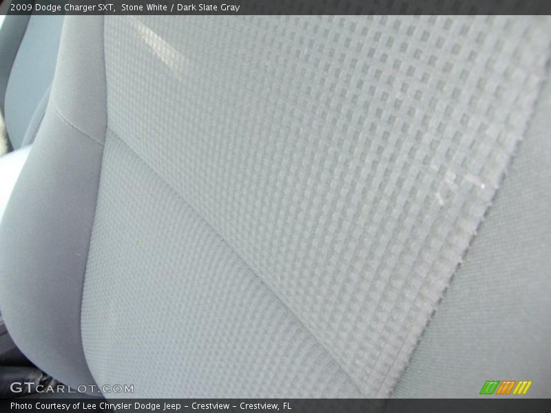Stone White / Dark Slate Gray 2009 Dodge Charger SXT