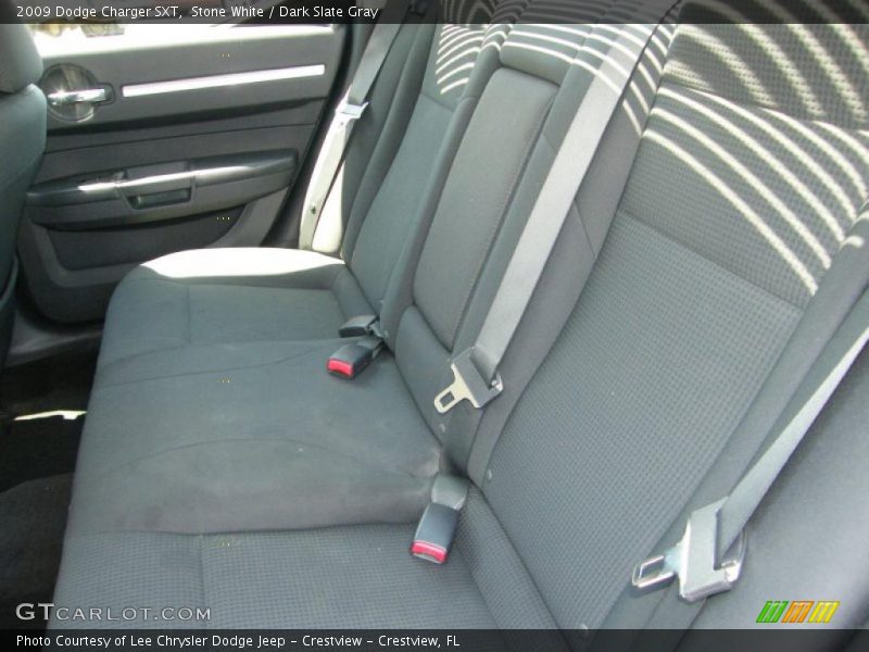 Stone White / Dark Slate Gray 2009 Dodge Charger SXT