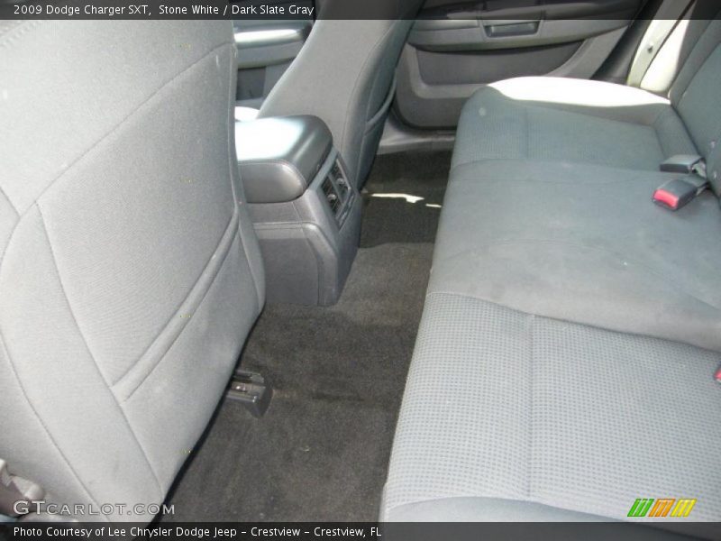 Stone White / Dark Slate Gray 2009 Dodge Charger SXT