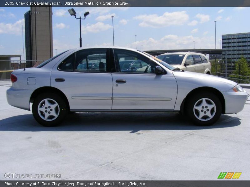 Ultra Silver Metallic / Graphite Gray 2005 Chevrolet Cavalier Sedan