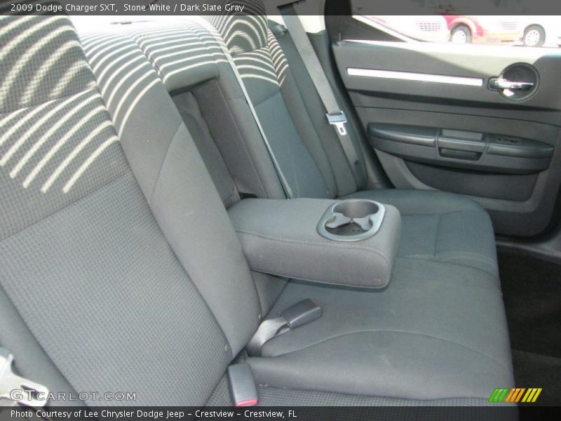 Stone White / Dark Slate Gray 2009 Dodge Charger SXT