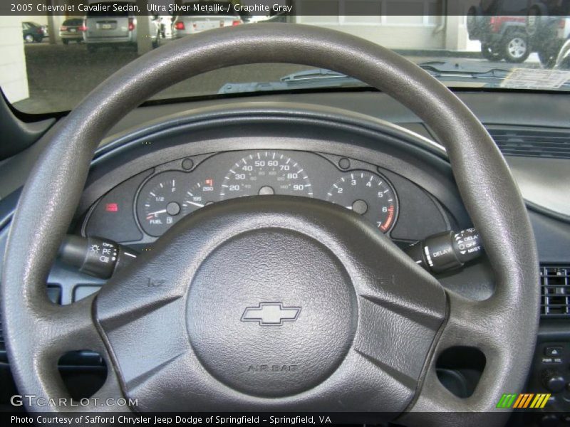 Ultra Silver Metallic / Graphite Gray 2005 Chevrolet Cavalier Sedan