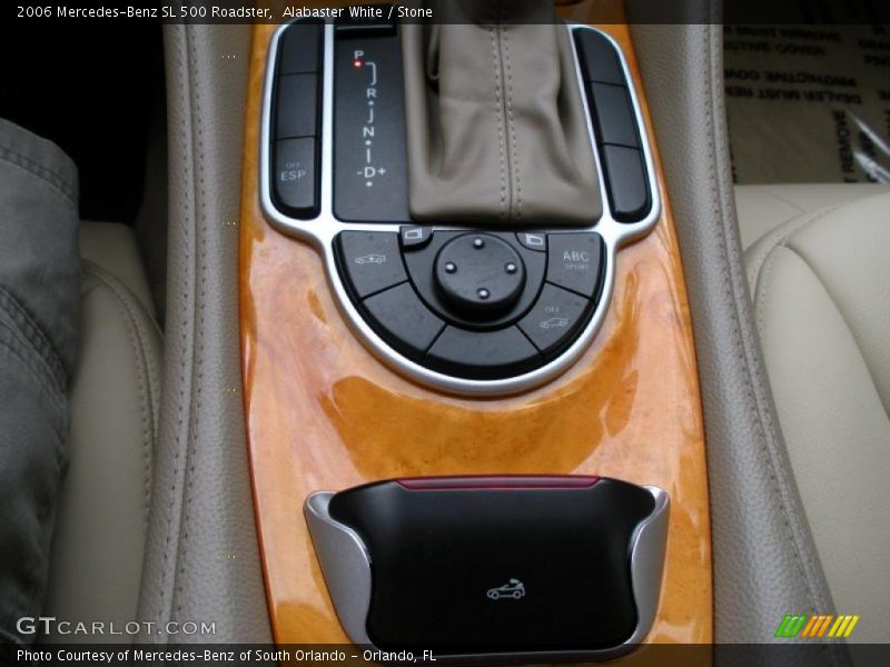 Alabaster White / Stone 2006 Mercedes-Benz SL 500 Roadster