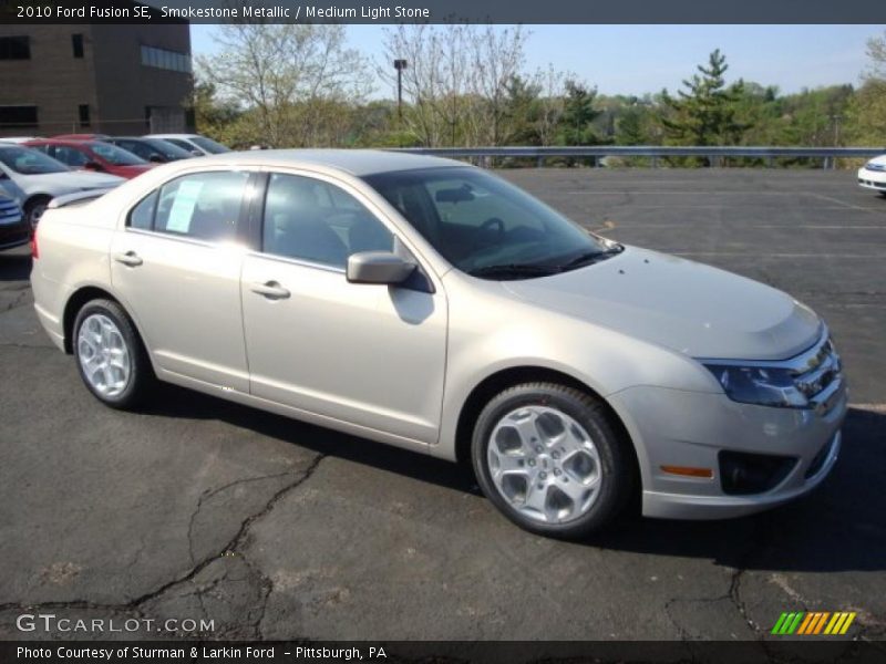 Smokestone Metallic / Medium Light Stone 2010 Ford Fusion SE