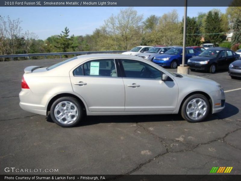 Smokestone Metallic / Medium Light Stone 2010 Ford Fusion SE