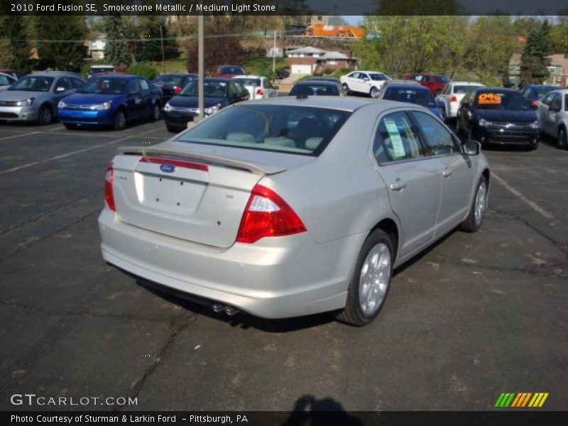 Smokestone Metallic / Medium Light Stone 2010 Ford Fusion SE