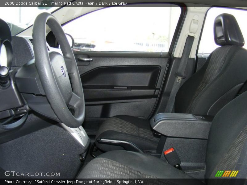 Inferno Red Crystal Pearl / Dark Slate Gray 2008 Dodge Caliber SE