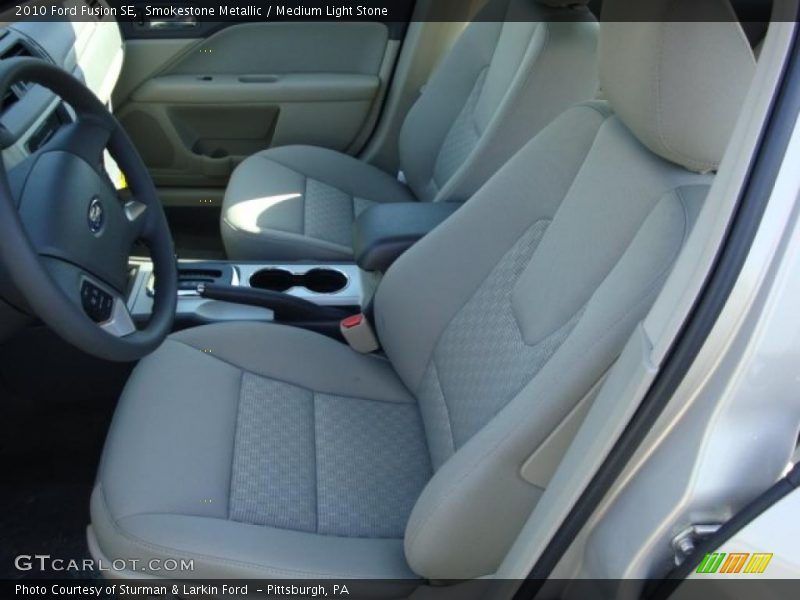 Smokestone Metallic / Medium Light Stone 2010 Ford Fusion SE