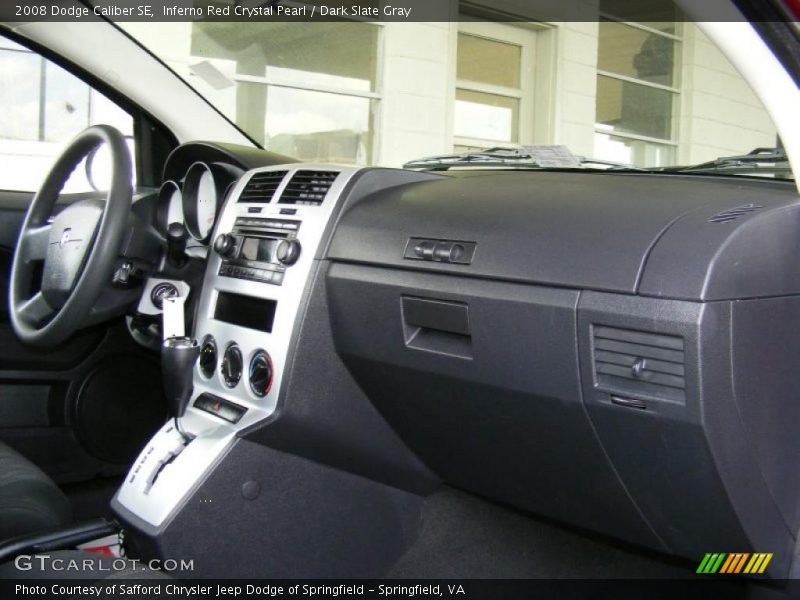 Inferno Red Crystal Pearl / Dark Slate Gray 2008 Dodge Caliber SE