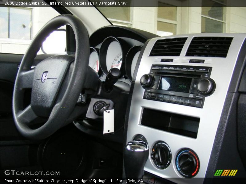 Inferno Red Crystal Pearl / Dark Slate Gray 2008 Dodge Caliber SE