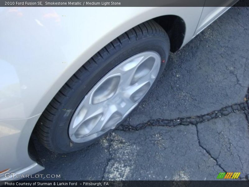 Smokestone Metallic / Medium Light Stone 2010 Ford Fusion SE