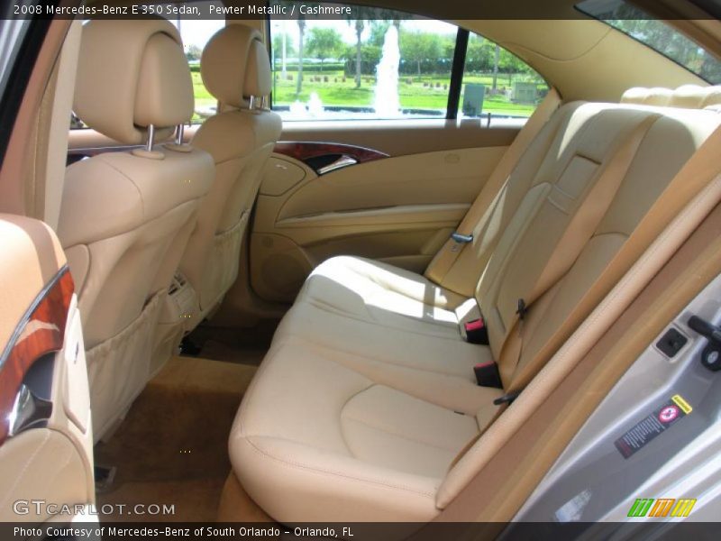 Pewter Metallic / Cashmere 2008 Mercedes-Benz E 350 Sedan