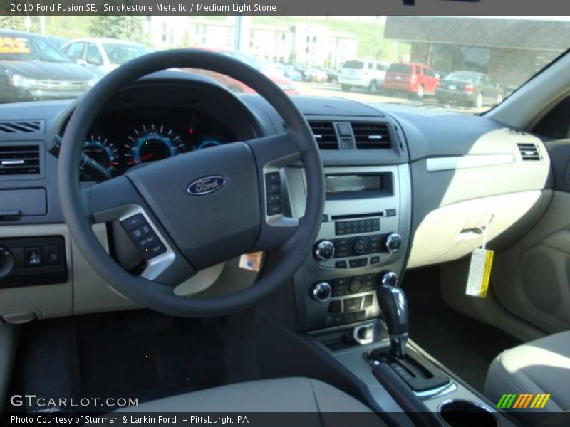 Smokestone Metallic / Medium Light Stone 2010 Ford Fusion SE