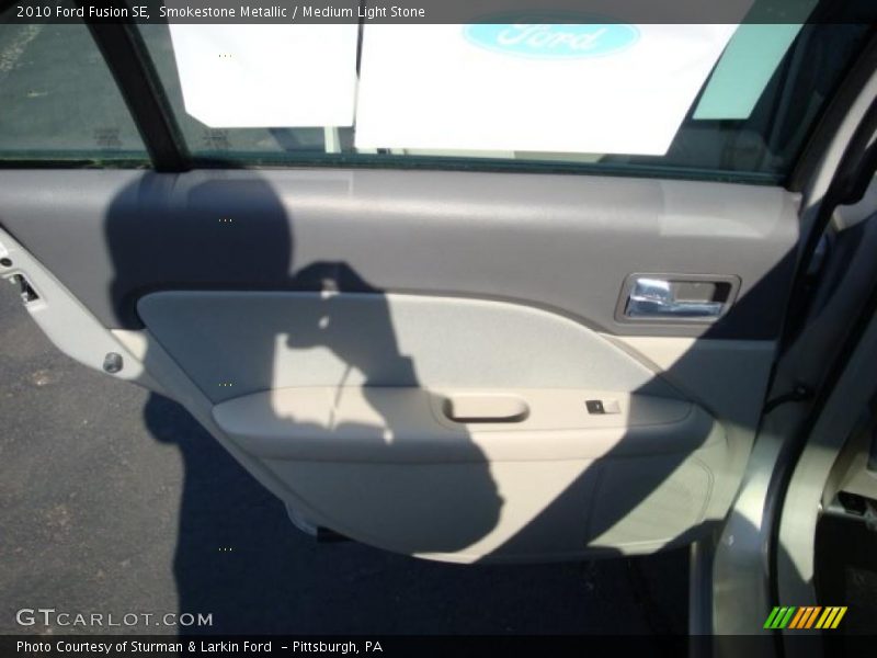 Smokestone Metallic / Medium Light Stone 2010 Ford Fusion SE