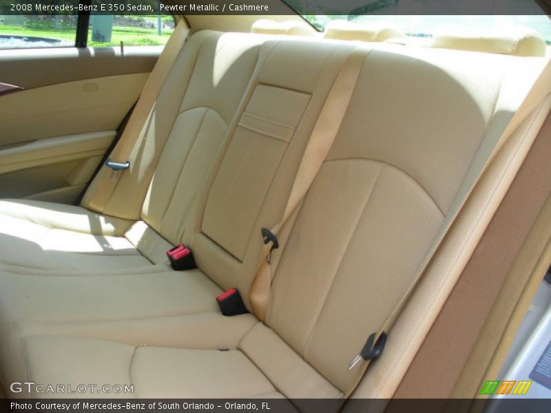 Pewter Metallic / Cashmere 2008 Mercedes-Benz E 350 Sedan
