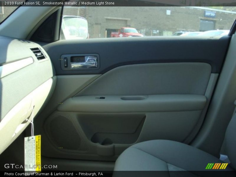 Smokestone Metallic / Medium Light Stone 2010 Ford Fusion SE