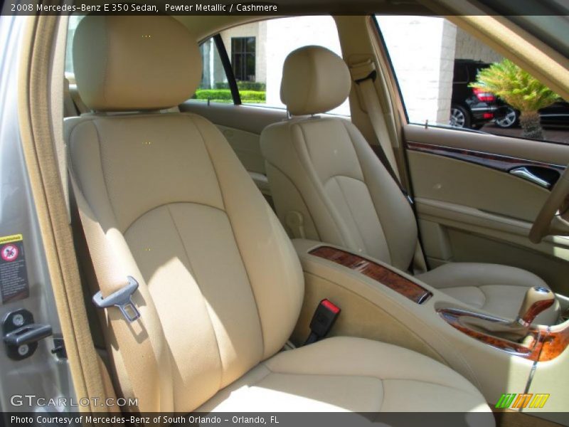 Pewter Metallic / Cashmere 2008 Mercedes-Benz E 350 Sedan
