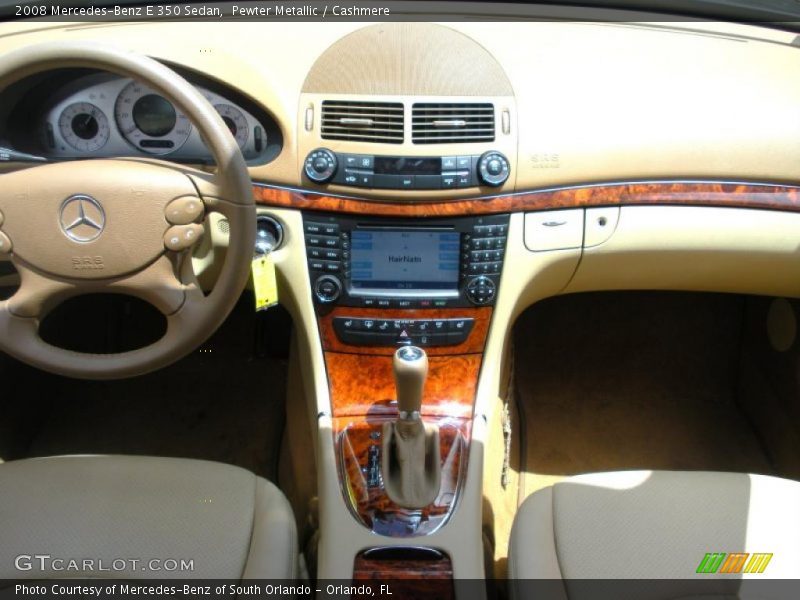 Pewter Metallic / Cashmere 2008 Mercedes-Benz E 350 Sedan