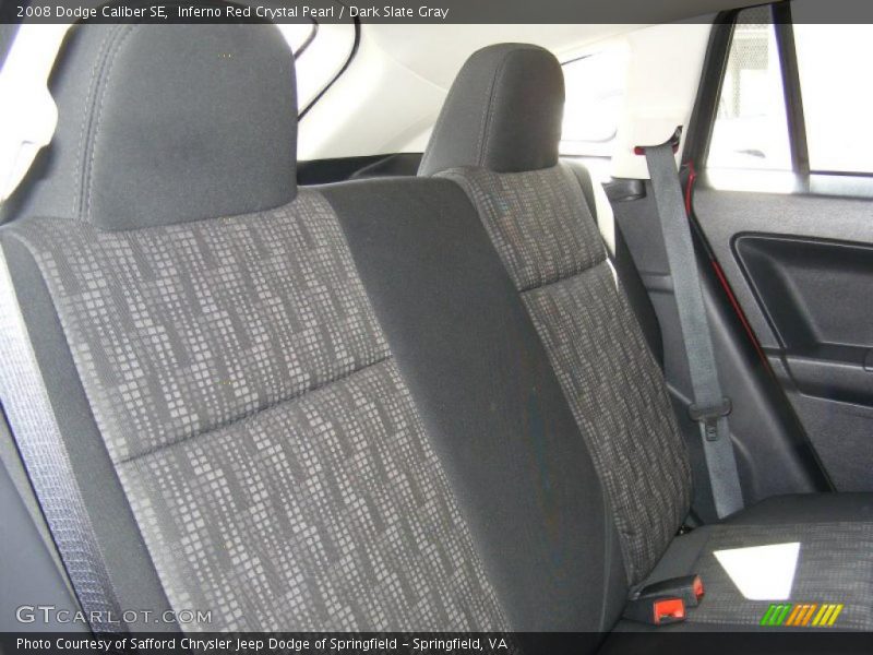 Inferno Red Crystal Pearl / Dark Slate Gray 2008 Dodge Caliber SE