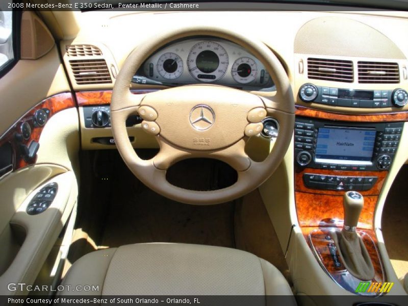 Pewter Metallic / Cashmere 2008 Mercedes-Benz E 350 Sedan
