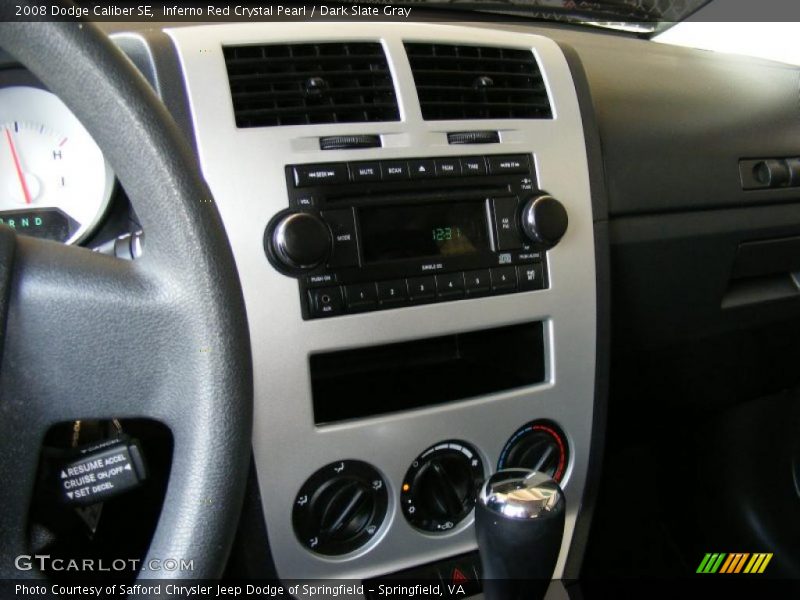 Inferno Red Crystal Pearl / Dark Slate Gray 2008 Dodge Caliber SE