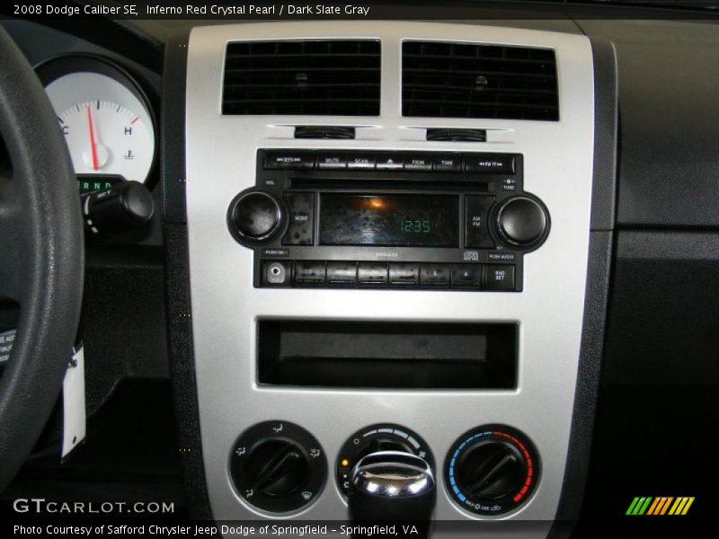 Inferno Red Crystal Pearl / Dark Slate Gray 2008 Dodge Caliber SE